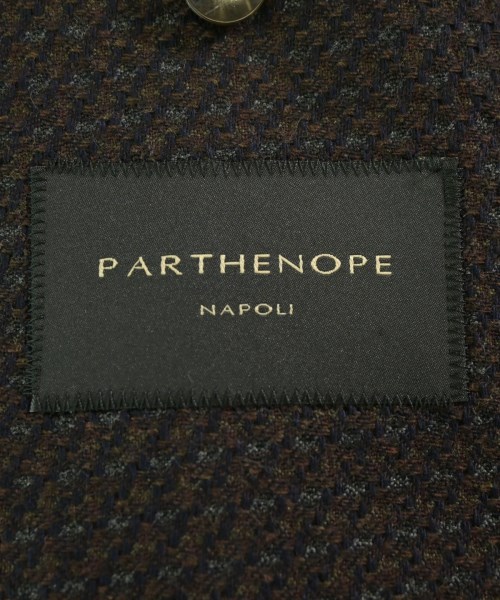 PARTHENOPE（パルテノペ）テーラードジャケット 茶 サイズ:48(L位) メンズ/2200723496083