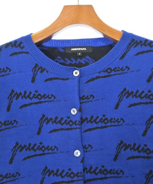 AMENPAPA（アメンパパ）カーディガン 青 サイズ:M レディース/2200645426038