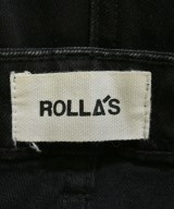 ROLLA'S（ローラス）デニムパンツ 黒 サイズ:25(S位) レディース/2200676079043