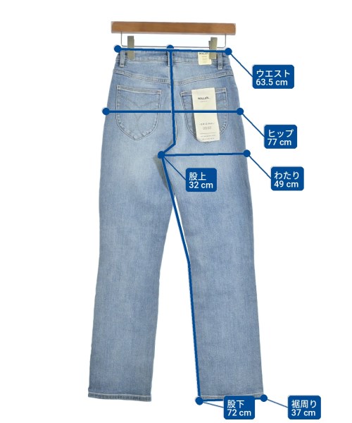 ROLLA'S（ローラス）デニムパンツ 青 サイズ:25(S位) レディース/2200698781016