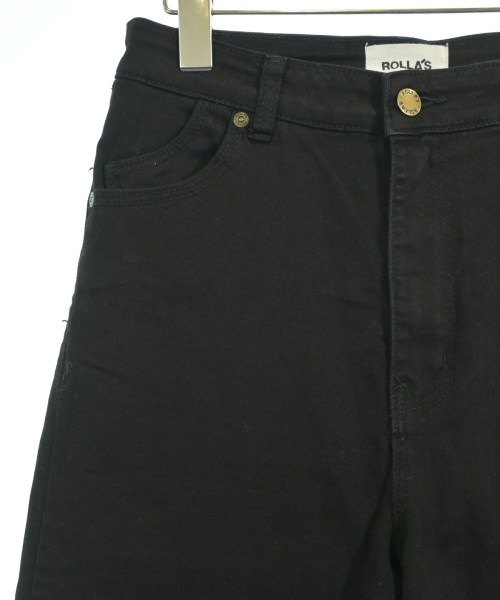 ROLLA'S（ローラス）デニムパンツ 黒 サイズ:28(L位) レディース/2200658122163