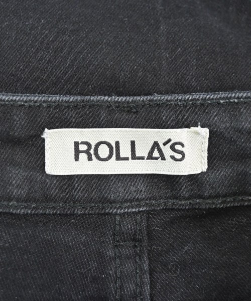 ROLLA'S（ローラス）デニムパンツ 黒 サイズ:26(M位) レディース/2200679787037