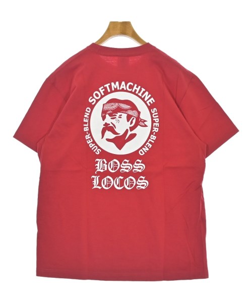 SOFTMACHINE（ソフトマシーン）Tシャツ・カットソー 赤 サイズ:L メンズ/2200735764033