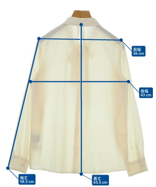 Clothing（クロージング）ブラウス 白 サイズ:36(S位) レディース/2200641403057