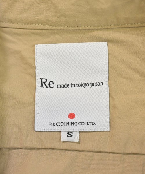 Re Clothing（アールイークロージング）カジュアルシャツ ベージュ サイズ:S レディース/2200676777031