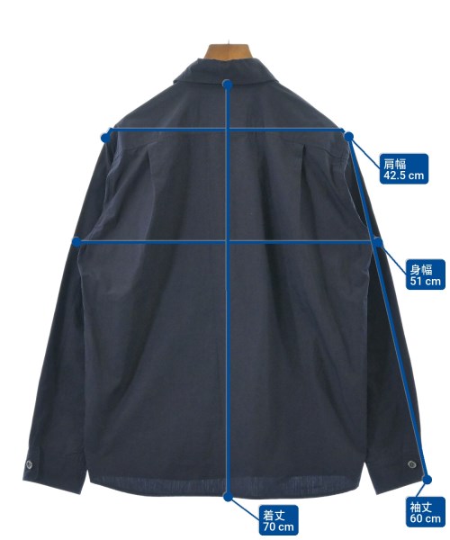 Re Clothing（アールイークロージング）カジュアルシャツ 紺 サイズ:S レディース/2200676777048