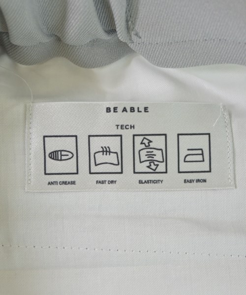 Be Able（ビーエイブル）スラックス グレー サイズ:32(L位) メンズ/2200633857226