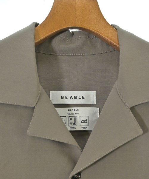 Be Able（ビーエイブル）カジュアルシャツ カーキ サイズ:M メンズ/2200633857745