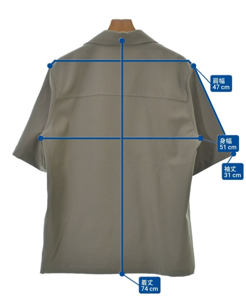 Be Able（ビーエイブル）カジュアルシャツ カーキ サイズ:M メンズ/2200633857745