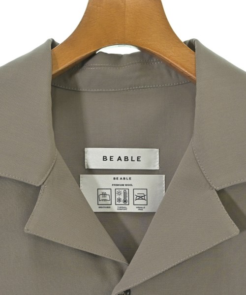 Be Able（ビーエイブル）カジュアルシャツ カーキ サイズ:L メンズ/2200633857752