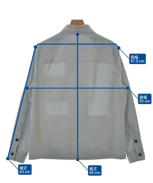 Be Able（ビーエイブル）カジュアルシャツ グレー サイズ:M メンズ/2200633857769