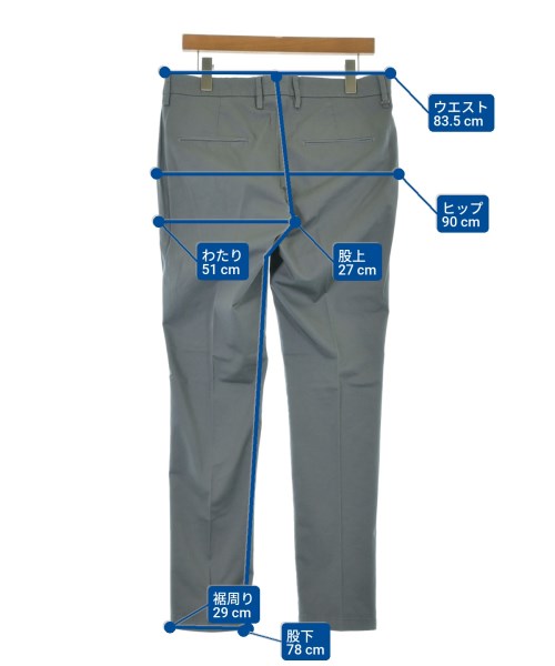 Be Able（ビーエイブル）スラックス グレー サイズ:33(L位) メンズ/2200633857837