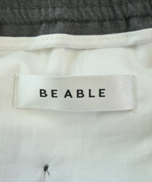 Be Able（ビーエイブル）スラックス グレー サイズ:34(XL位) メンズ/2200633857950