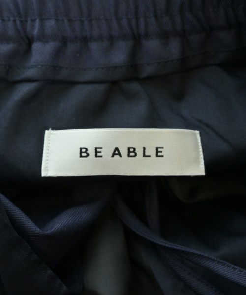 Be Able（ビーエイブル）スラックス 紺 サイズ:34(XL位) メンズ/2200633857974