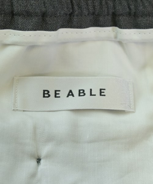 Be Able（ビーエイブル）スラックス グレー サイズ:34(XL位) メンズ/2200633857981