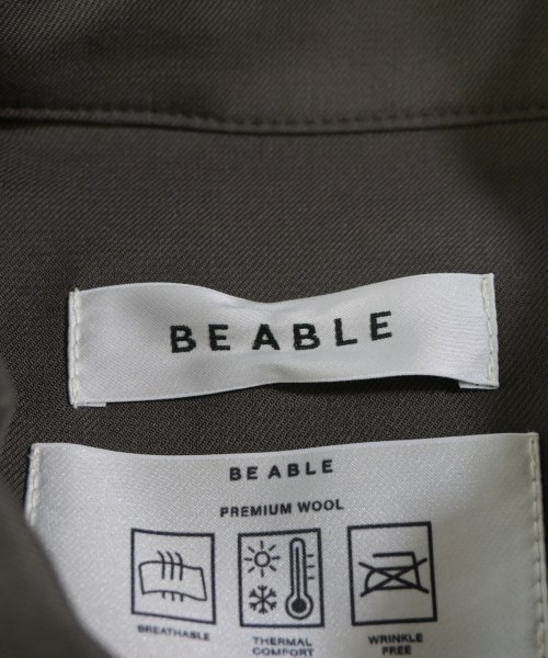 Be Able（ビーエイブル）カジュアルシャツ 茶 サイズ:L メンズ/2200633859305