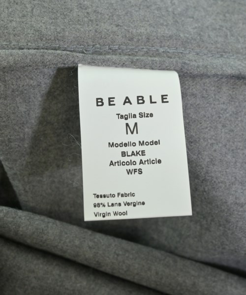 Be Able（ビーエイブル）カジュアルシャツ グレー サイズ:M メンズ/2200633859329