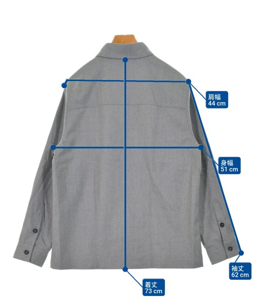 Be Able（ビーエイブル）カジュアルシャツ グレー サイズ:M メンズ/2200633859329