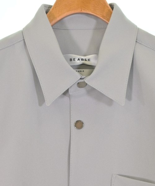 Be Able（ビーエイブル）カジュアルシャツ グレー サイズ:L メンズ/2200633859350