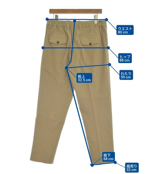 Be Able（ビーエイブル）スラックス ベージュ サイズ:33(L位) メンズ/2200633859480