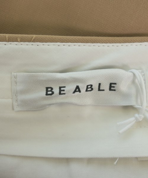 Be Able（ビーエイブル）スラックス ベージュ サイズ:33(L位) メンズ/2200633859497