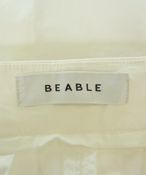 Be Able（ビーエイブル）チノパン 白 サイズ:34(XL位) メンズ/2200633859770