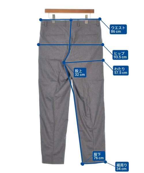 Be Able（ビーエイブル）スラックス グレー サイズ:33(L位) メンズ/2200633861049