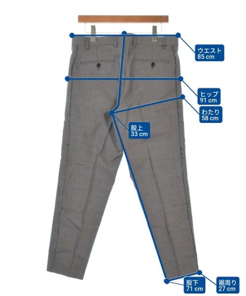 Be Able（ビーエイブル）スラックス グレー サイズ:32(L位) メンズ/2200633861056