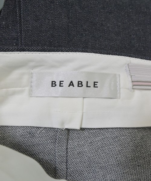 Be Able（ビーエイブル）クロップドパンツ 紺 サイズ:32(L位) メンズ/2200633861117