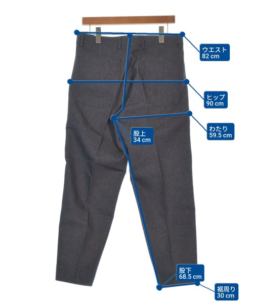 Be Able（ビーエイブル）クロップドパンツ 紺 サイズ:32(L位) メンズ/2200633861117