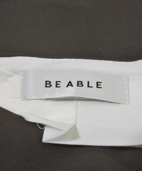 Be Able（ビーエイブル）スラックス カーキ サイズ:33(L位) メンズ/2200633861124