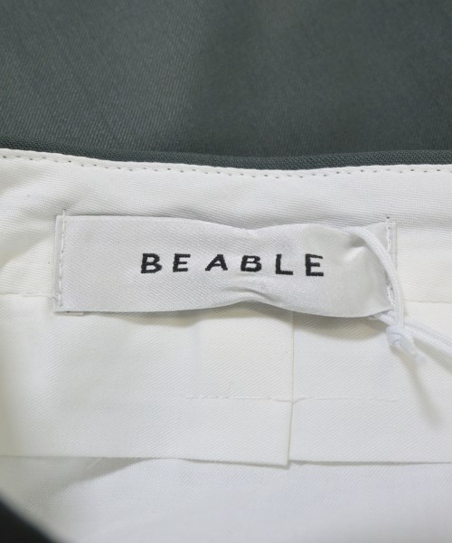 Be Able（ビーエイブル）スラックス 緑 サイズ:33(L位) メンズ/2200633861131