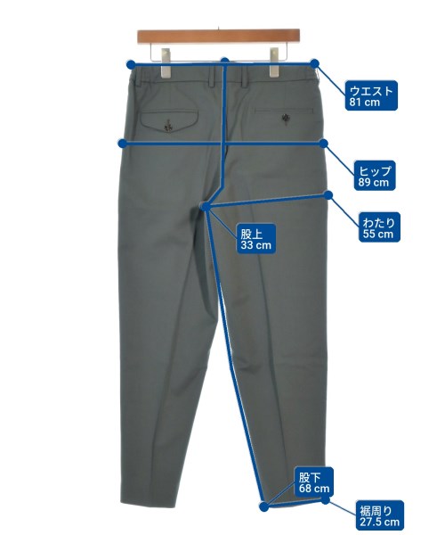 Be Able（ビーエイブル）スラックス 緑 サイズ:33(L位) メンズ/2200633861148