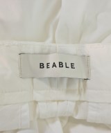 Be Able（ビーエイブル）スラックス 白 サイズ:34(XL位) メンズ/2200633861155