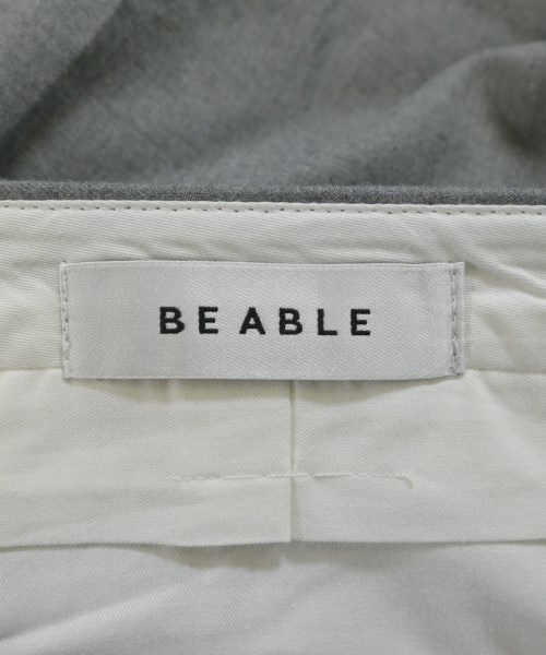 Be Able（ビーエイブル）スラックス グレー サイズ:33(L位) メンズ/2200633861179