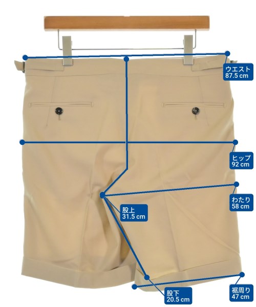 Be Able（ビーエイブル）ショートパンツ ベージュ サイズ:33(L位) メンズ/2200633861186