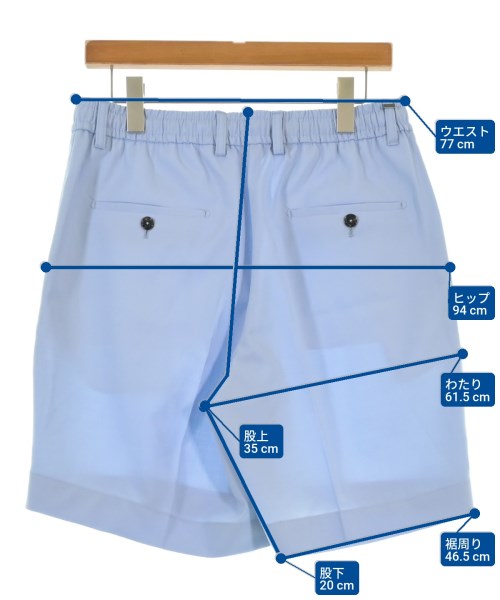 Be Able（ビーエイブル）ショートパンツ 青 サイズ:33(L位) メンズ/2200633861216