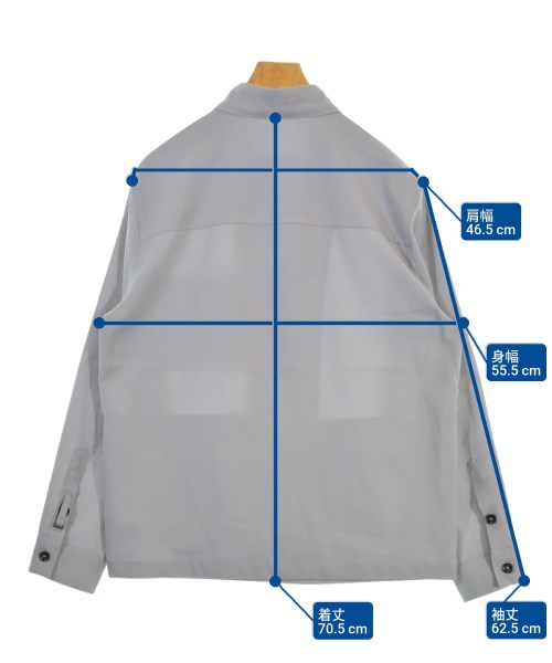 Be Able（ビーエイブル）カジュアルシャツ グレー サイズ:M メンズ/2200633861520