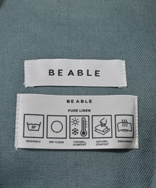 Be Able（ビーエイブル）カジュアルシャツ 青 サイズ:M メンズ/2200690253177