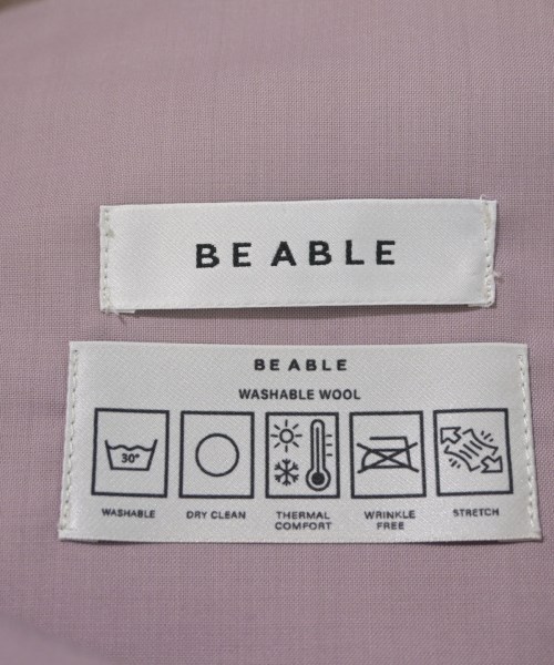 Be Able（ビーエイブル）カジュアルシャツ 紫 サイズ:L メンズ/2200690253450