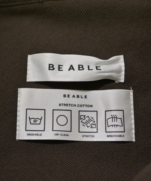 Be Able（ビーエイブル）カジュアルシャツ 茶 サイズ:M メンズ/2200690253481