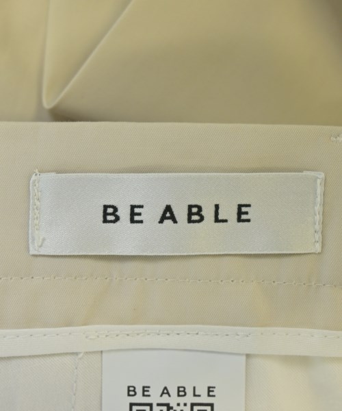 Be Able（ビーエイブル）スラックス ベージュ サイズ:33(L位) メンズ/2200690253658