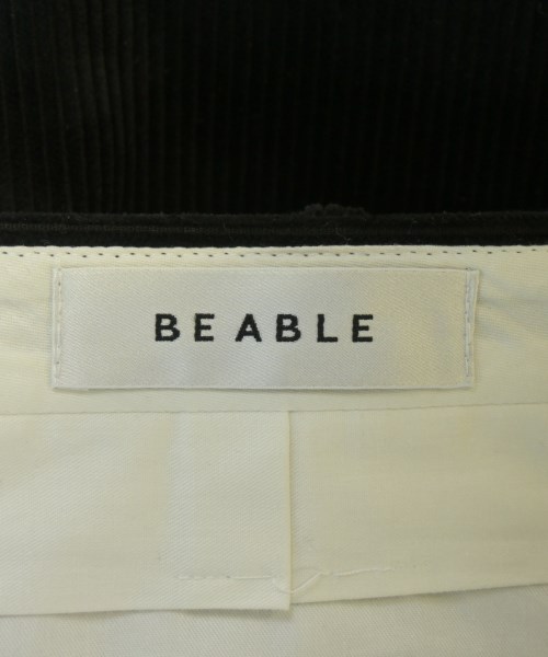 Be Able（ビーエイブル）スラックス 黒 サイズ:33(L位) メンズ/2200690253665