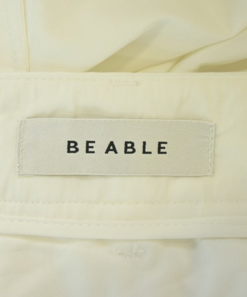 Be Able（ビーエイブル）ショートパンツ 白 サイズ:32(L位) メンズ/2200690253702