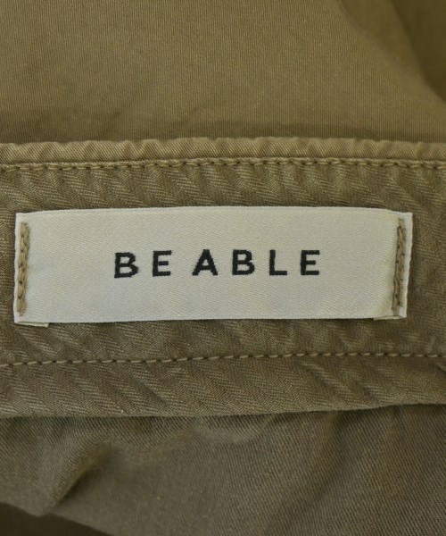 Be Able（ビーエイブル）スラックス ベージュ サイズ:32(L位) メンズ/2200690253719