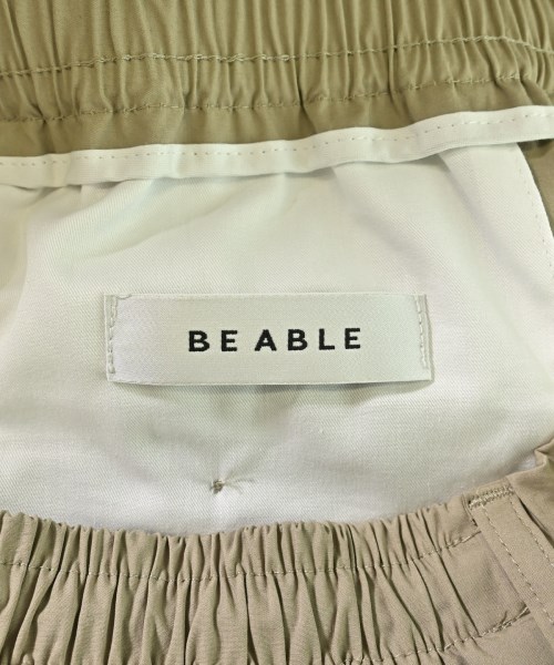 Be Able（ビーエイブル）スラックス ベージュ サイズ:33(L位) メンズ/2200690253757
