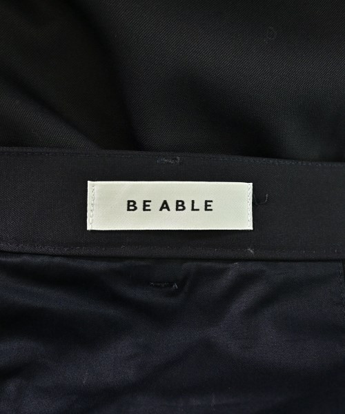 Be Able（ビーエイブル）スラックス 紺 サイズ:33(L位) メンズ/2200690253795