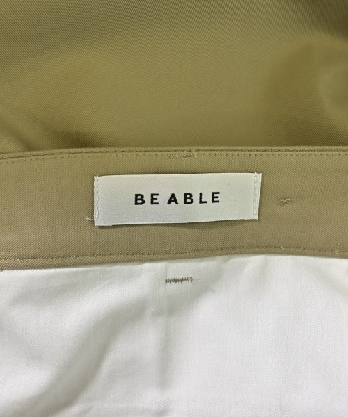 Be Able（ビーエイブル）スラックス ベージュ サイズ:33(L位) メンズ/2200690253801