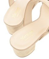 HERMONT（エルモント）サンダル ベージュ サイズ:EU38(24.5cm位) レディース/2200630537138
