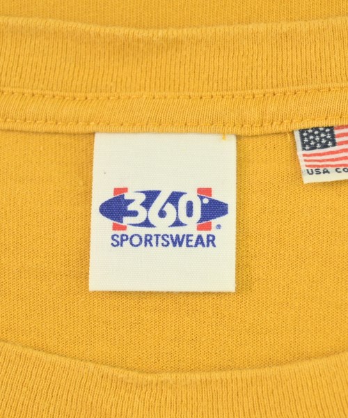 360 SPORTSWEAR（スリーシックスティスポーツウェア）Tシャツ・カットソー 黄 サイズ:L メンズ/2200714576091